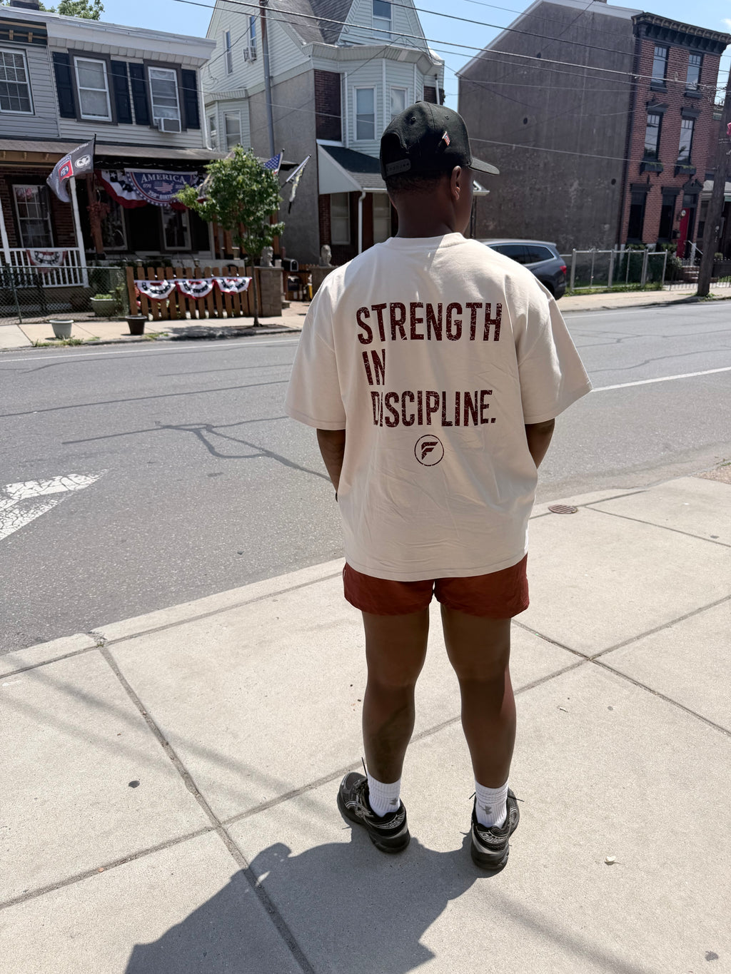 Strength In Discipline Oversized Tee