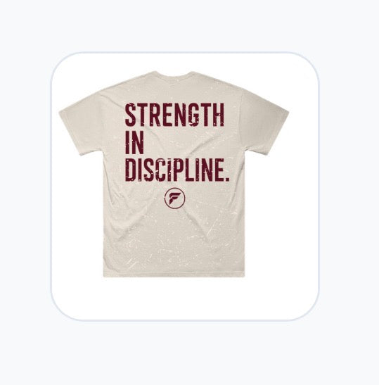 Strength In Discipline Oversized Tee
