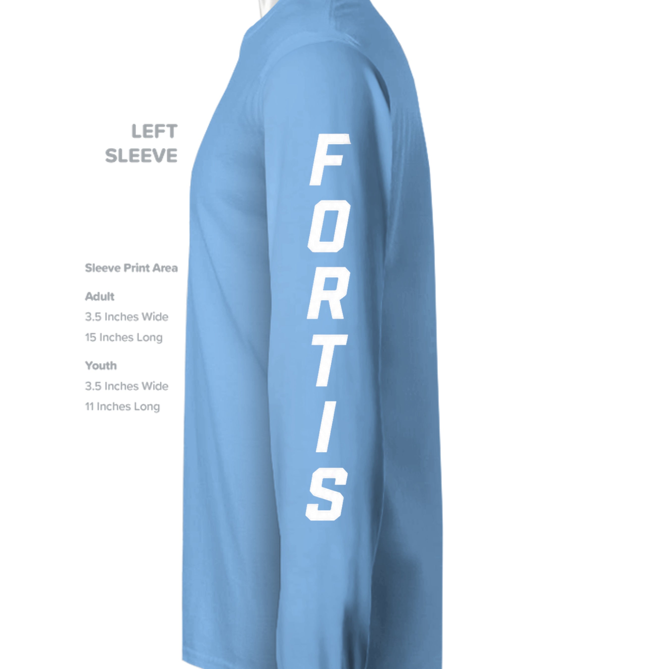 LIGHT BLUE - N3165 - SLEEVE_LEFT
